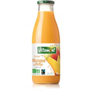 NECTAR DE MANGUE DU PEROU EQUITABLE 75CL BIO