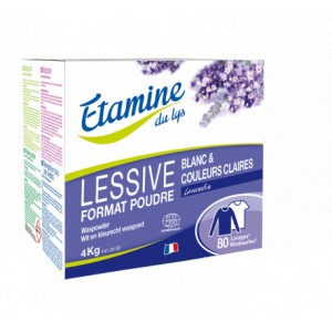 LESSIVE POUDRE LAVANDIN 4KG*