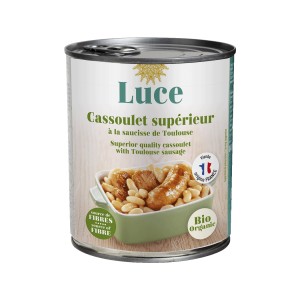 CASSOULET TOULOUSAIN 840G LUCE BIO