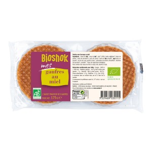 GAUFRE MIEL 175G BIOSHOK BIO