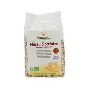 DDM 28/03/23 MUESLI 5 CEREALES 500G PRIMEAL BIO