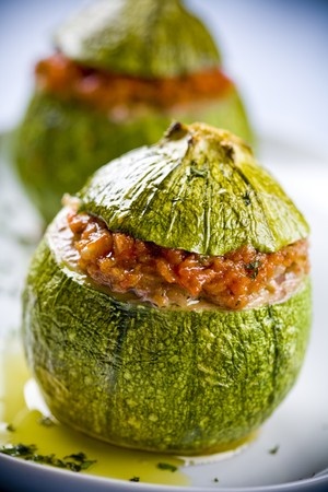 Courgettes farcies